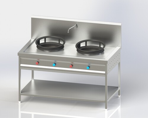 Chinese cooking range
