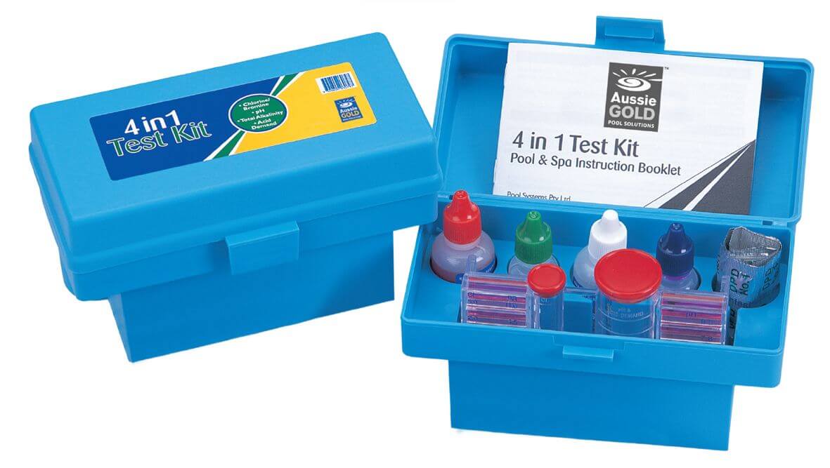 Chlorine, pH, Acid, Alkalinity Test Kit