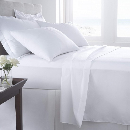 Plain White Bedsheet